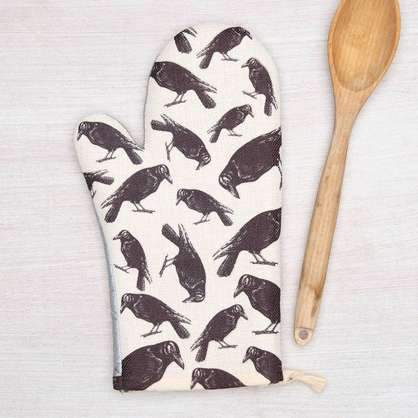 Crow Oven Mitt-Counter Couture