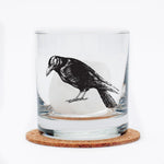 Crow Rocks Glass - 11oz Whiskey Glass - 100% Lead Free - Counter Couture