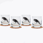 Crow Rocks Glass - 11oz Whiskey Glass - 100% Lead Free - Counter Couture