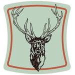 Deer Badge Sticker - Counter Couture
