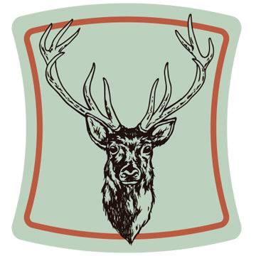 Deer Badge Sticker - Counter Couture