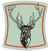 Deer Badge Sticker-Counter Couture