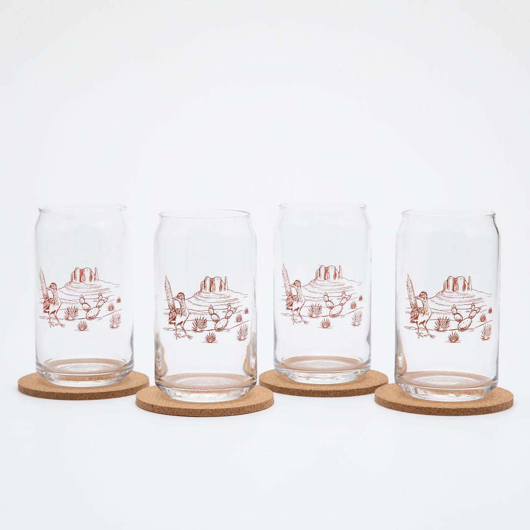 Can Shaped Drinking Glass – Desert Wares