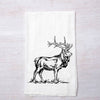 Elk Flour Sack Towel-Printed Tea Towel -Counter Couture