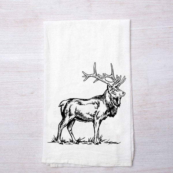 Counter Couture Elk Flour Sack Tea Towel