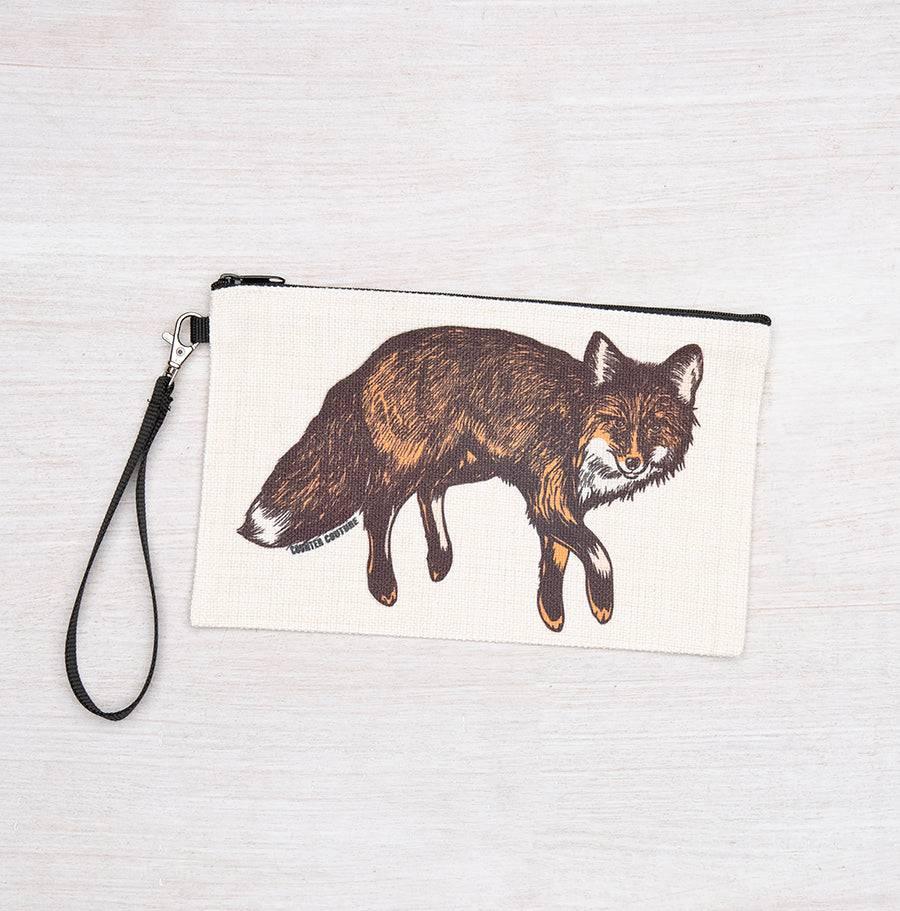 Fox Zipper Pouch - Counter Couture
