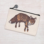 Fox Zipper Pouch - Counter Couture