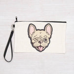Frenchie Zipper Pouch - Counter Couture