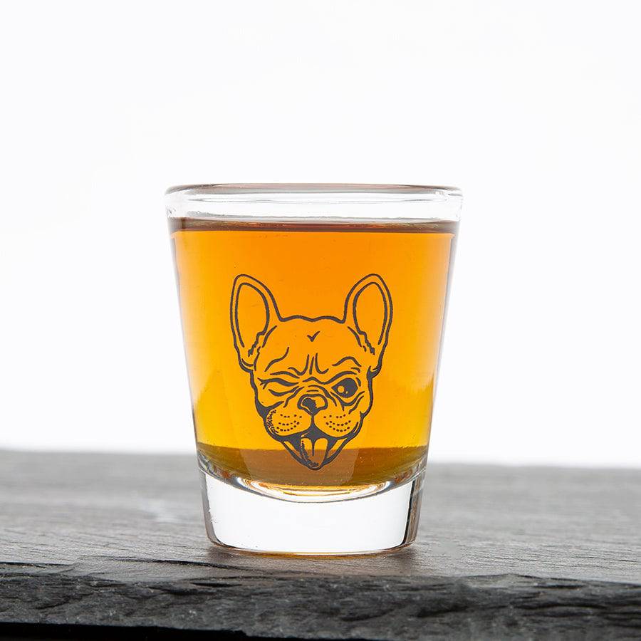 Frenchie Shot Glass-Counter Couture
