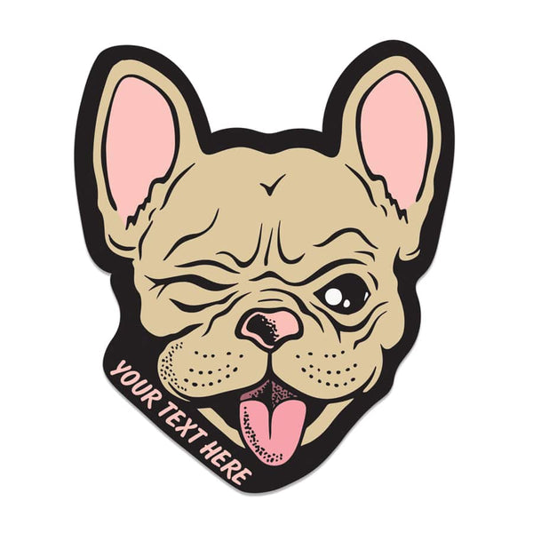 Sticker - Frenchie Name Drop - Counter Couture