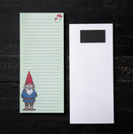 Gnome Magnetic Notepad - 50 Pages of Cute Organization for Your Grocery Lists - Counter Couture