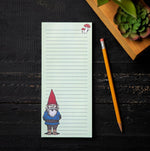 Gnome Magnetic Notepad - 50 Pages of Cute Organization for Your Grocery Lists - Counter Couture