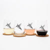 Hummingbird Wine Glass Boxset of 4 - Counter Couture
