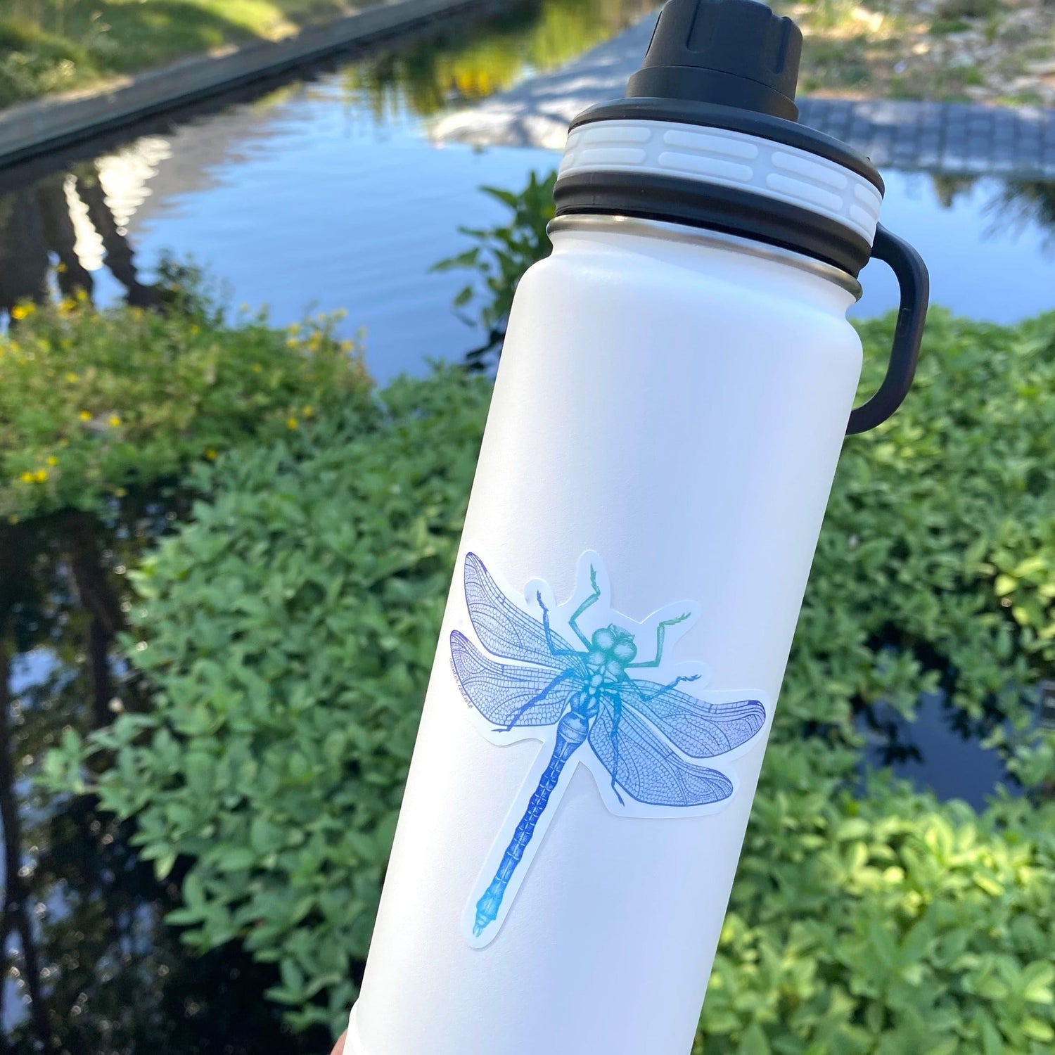 Dragonfly Die Cut Sticker - Counter Couture
