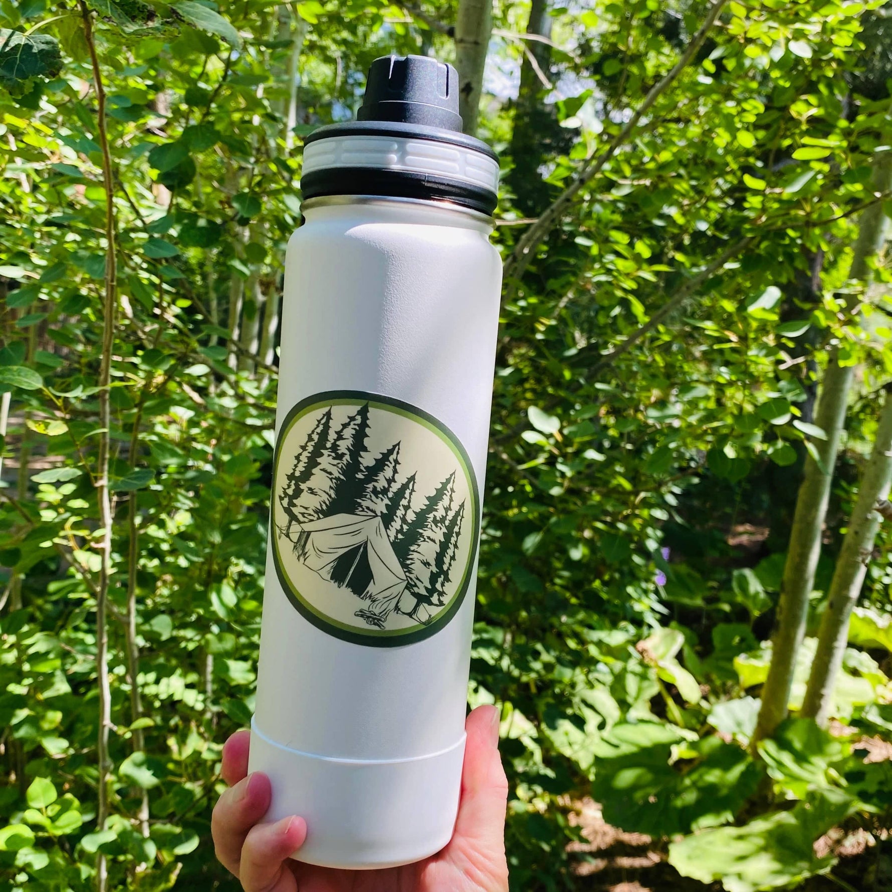 Camping Badge Sticker - Counter Couture