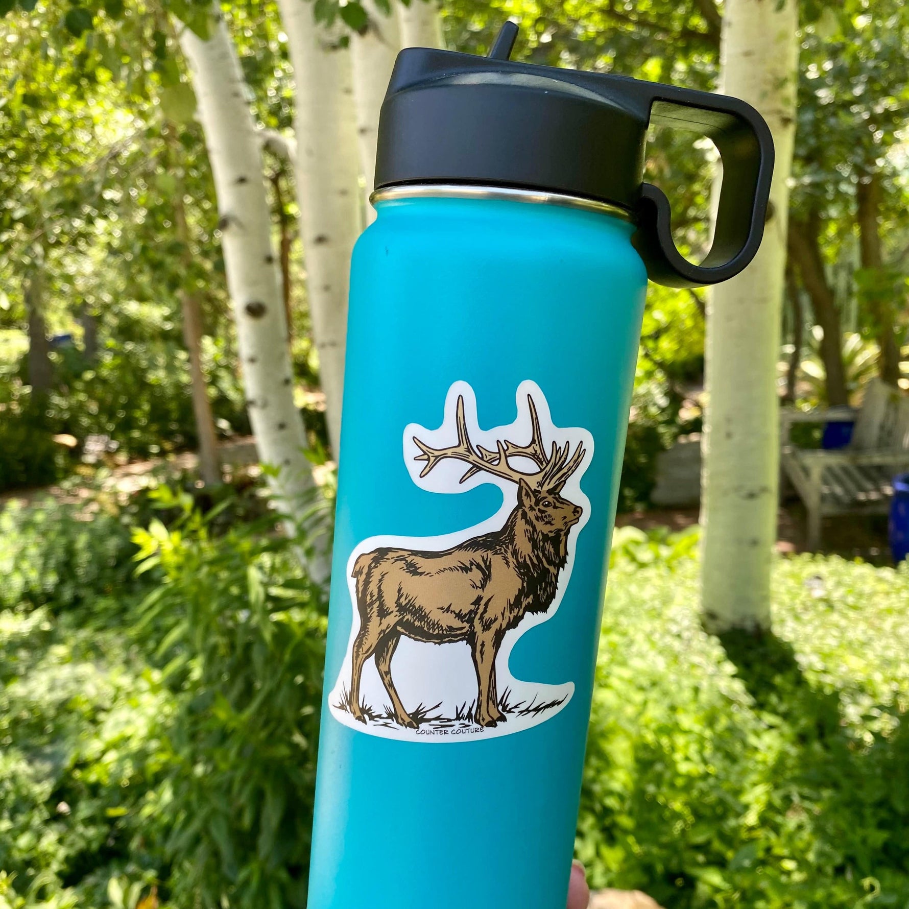 Elk Die Cut Sticker - Counter Couture