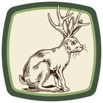 Jackalope Badge Sticker - Counter Couture