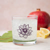 Lotus Flower Rocks Glass-Counter Couture