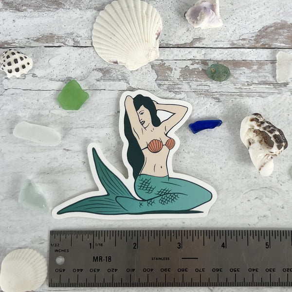 Mermaid Die Cut Sticker