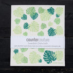 Monstera Swedish Dish Cloth - Eco-Friendly & Biodegradable - Counter Couture