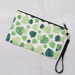 Monstera Zipper Pouch - Counter Couture