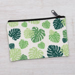 Monstera Zipper Pouch - Counter Couture