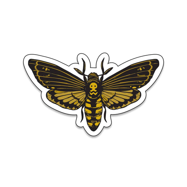 Moth Die Cut Sticker-Counter Couture