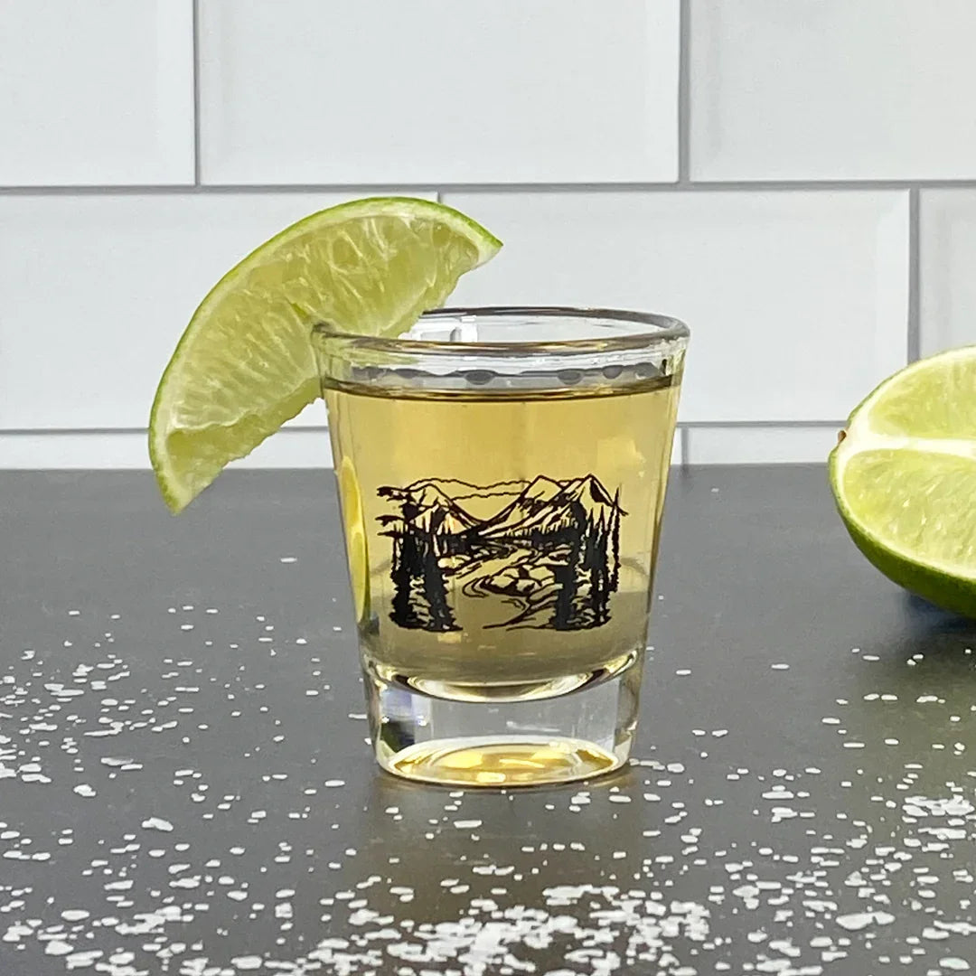 Mountains Shot Glass - Counter Couture