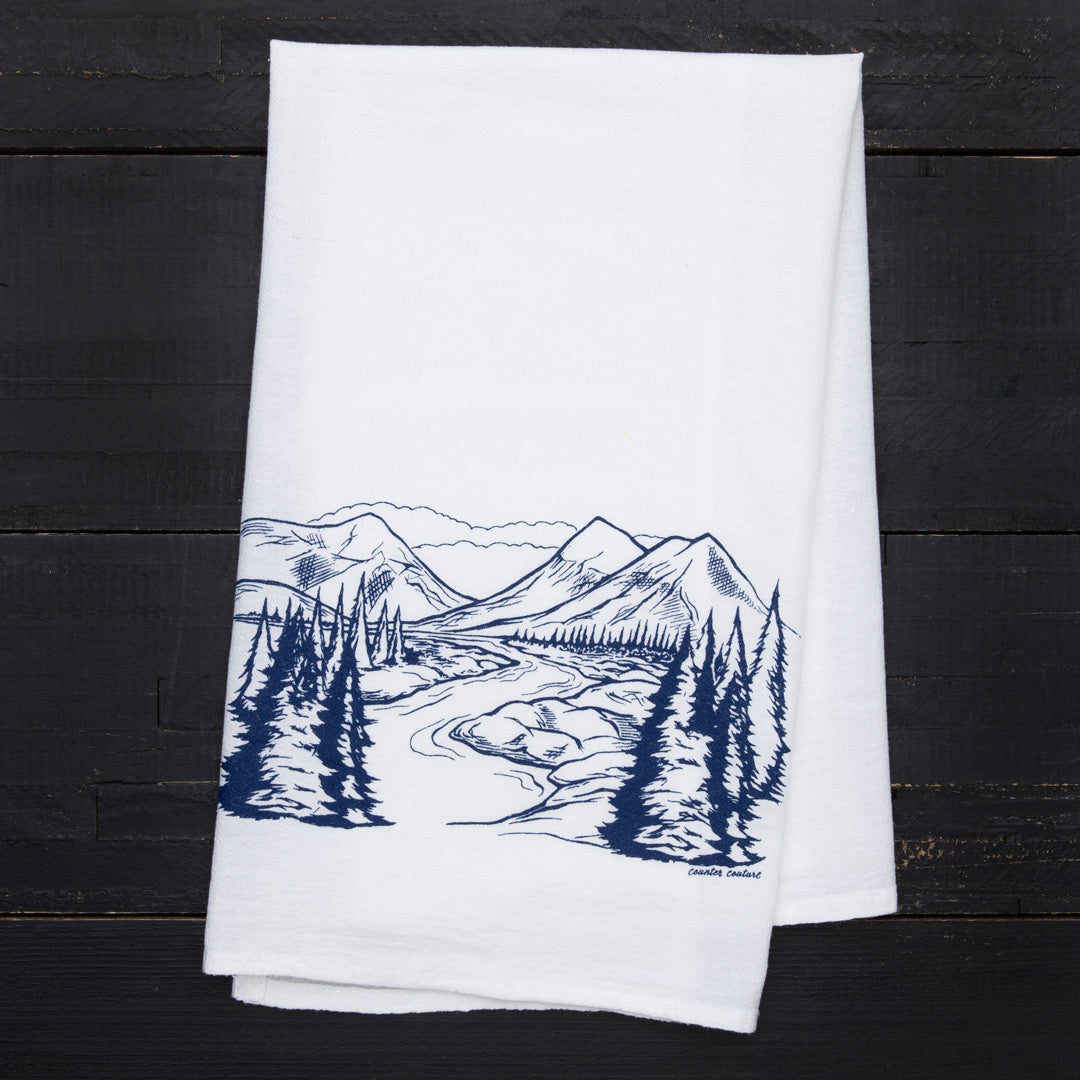 Mountains Tea Towel - Counter Couture