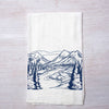 Mountain kitchen towel - Tea Towel - Counter Couture