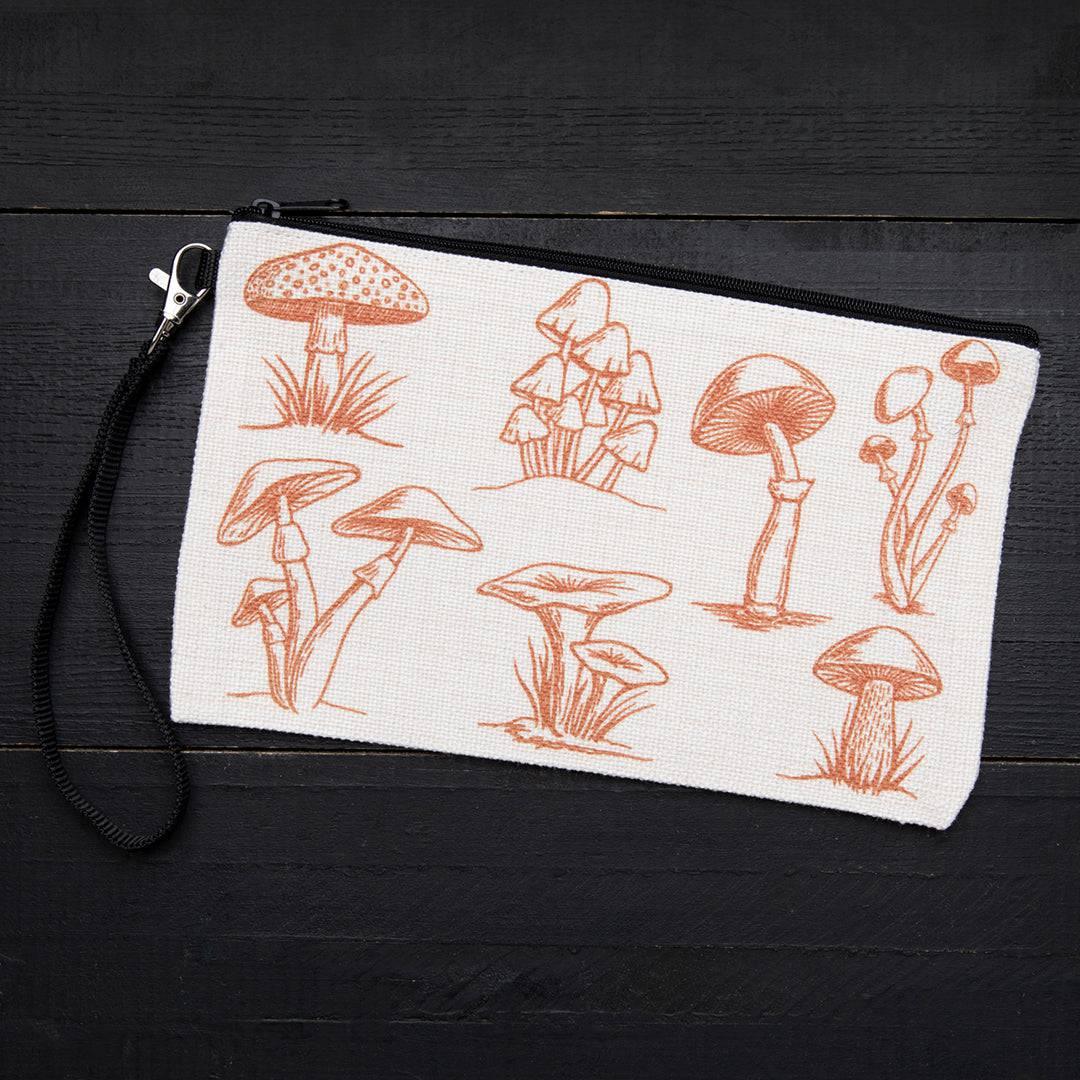 Mushroom Zipper Pouch - Counter Couture