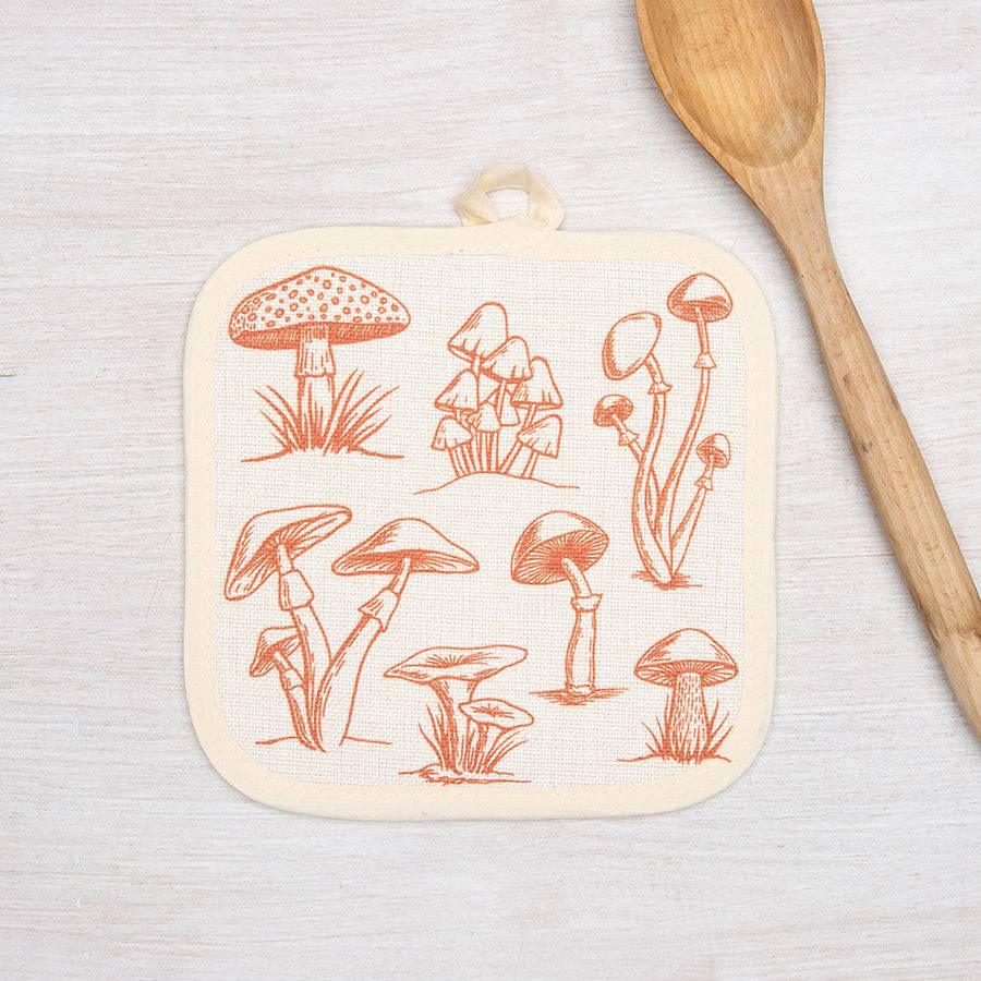 Mushroom Oven Mitt + Potholder Set - Counter Couture