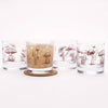 Mushroom Rocks Glass Gift Set of 4- Counter Couture
