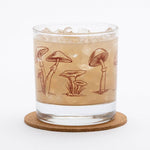 Mushroom Rocks Glass - 11oz Whiskey Glass - 100% Lead Free - Counter Couture