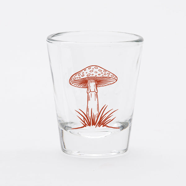 Mushroom Glass Jigger - Shot Glass - Counter Couture