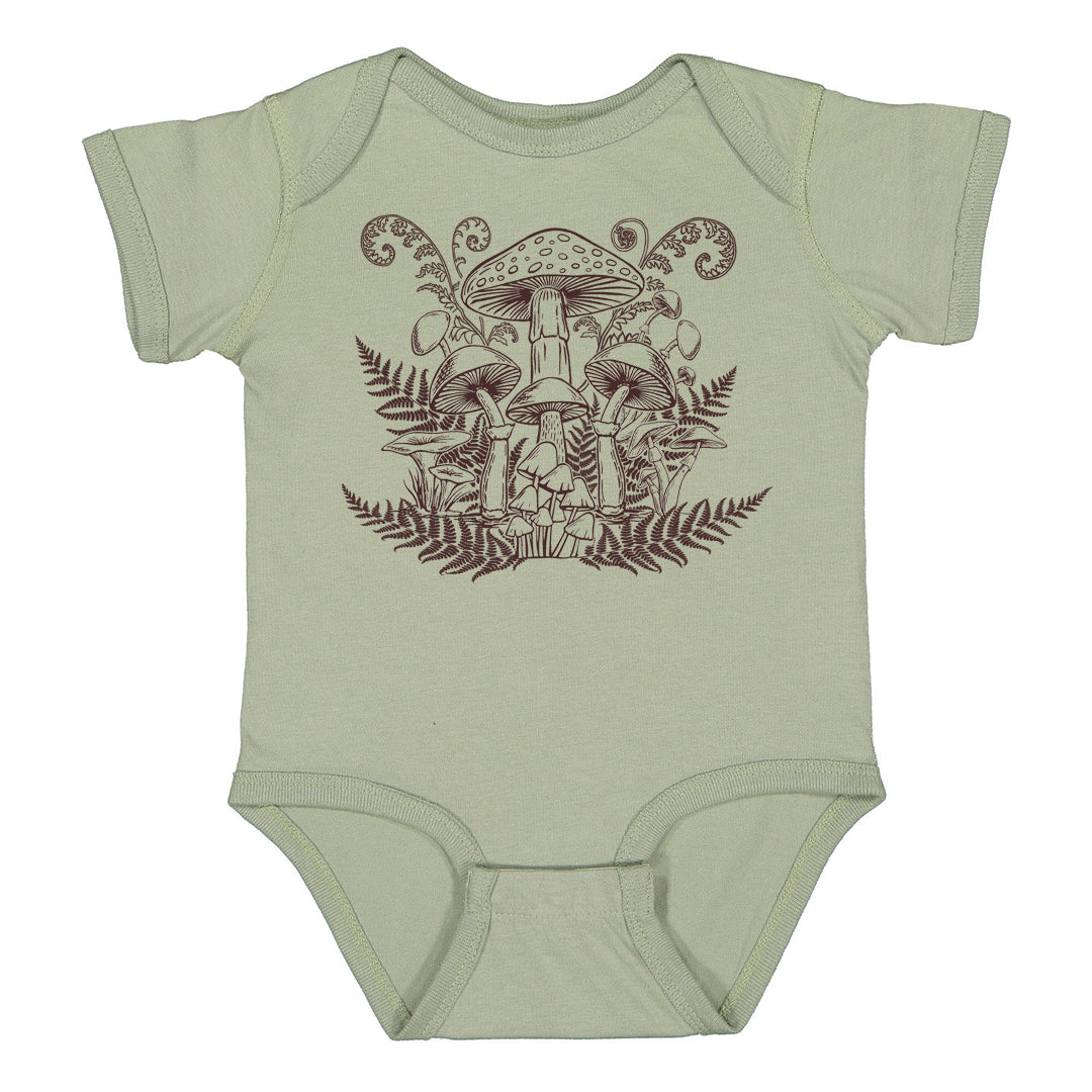 Mushroom Infant One Piece - Counter Couture