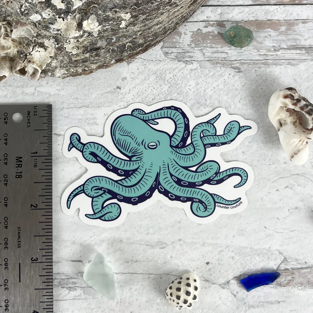 Octopus Sticker - Counter Couture