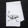 Ostrich Printed Tea Towel - Kitchen Towel - Home Decor - Counter Couture