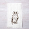 Owl Flour Sack Tea Towel - Hand Towel - Cottagecore - Counter Couture