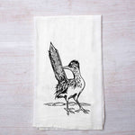 Roadrunner Flour Sack Towel - Eco-friendly, Hand-Drawn - Counter Couture