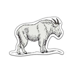 Rocky Mountain Goat Die Cut Sticker - Counter Couture