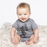 Sasquatch Baby Bodysuit - Eco-Friendly, Hand-Drawn, 3-18 Months - Counter Couture