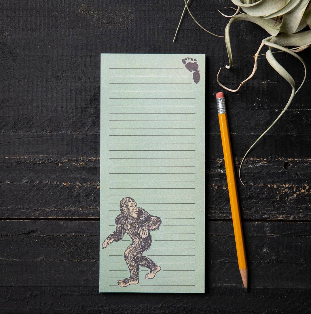 Sasquatch Notepad - Counter Couture
