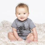 Sasquatch Baby Bodysuit - Eco-Friendly, Hand-Drawn, 3-18 Months - Counter Couture