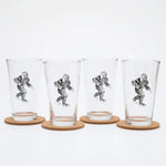 Sasquatch Pint Glass - 16oz Beer Glass - Made in the US - Counter Couture