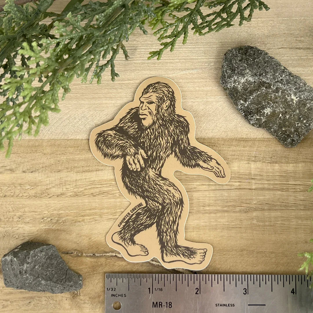 Sasquatch Sticker - Counter Couture