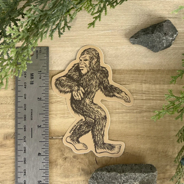 Squatchlet Sticker The Elusive Sasquatch Sticker on Premium Quality Vinyl