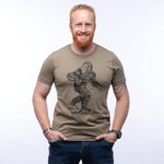Sasquatch Unisex T-shirt - Eco-Friendly, Hand-Drawn - Counter Couture