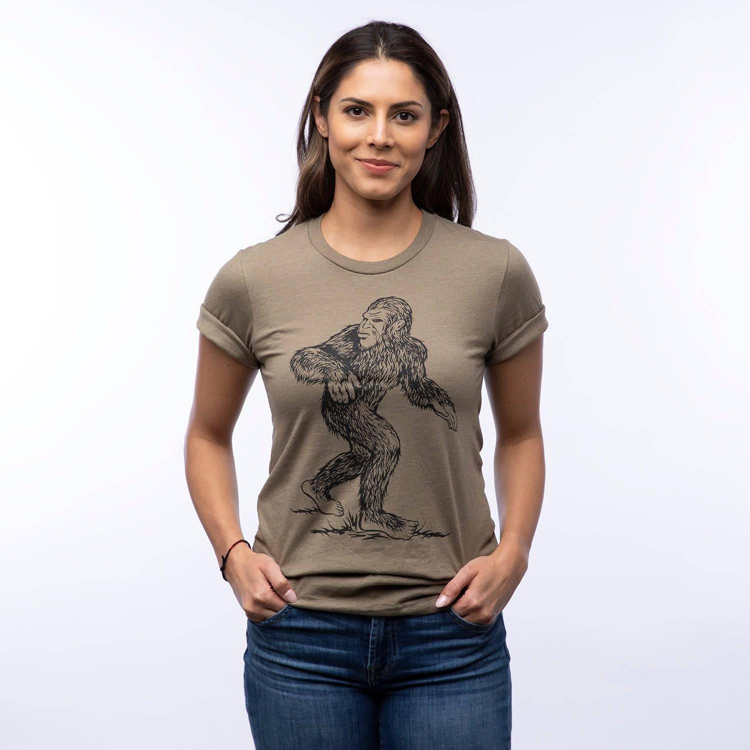 Sasquatch Unisex T-shirt - Eco-Friendly, Hand-Drawn - Counter Couture