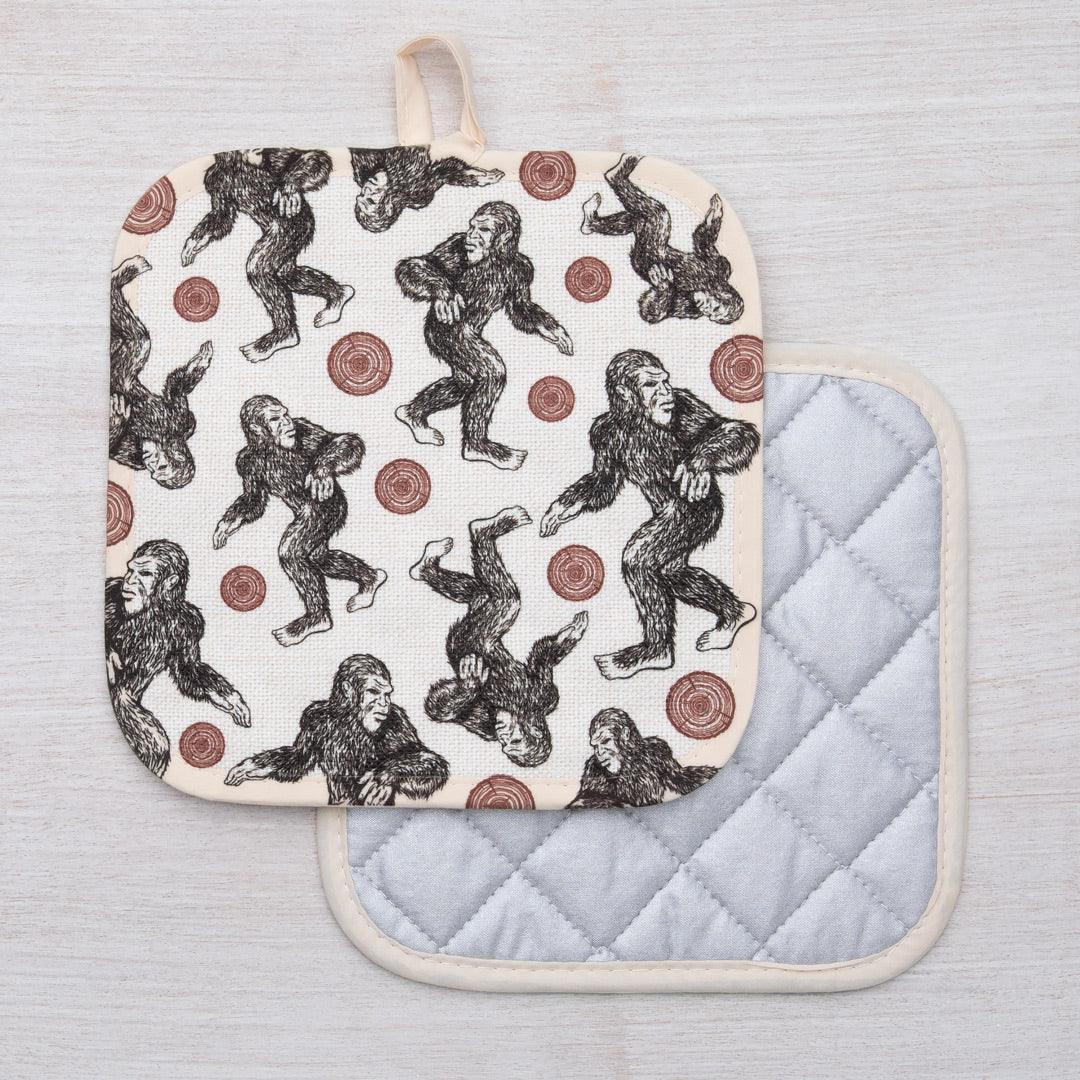 Sasquatch Pot Holder - Unique Kitchen Accessory, Perfect Housewarming & Father's Day Gift - Counter Couture
